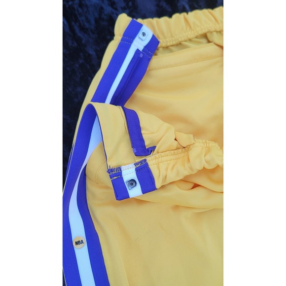 Vtg NBA Unique Sports Generation Los Angeles Lakers Tearaway Warm-up Pants - Picture 5 of 8